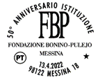 annullo 50^ fondazione Bonino Pulejo